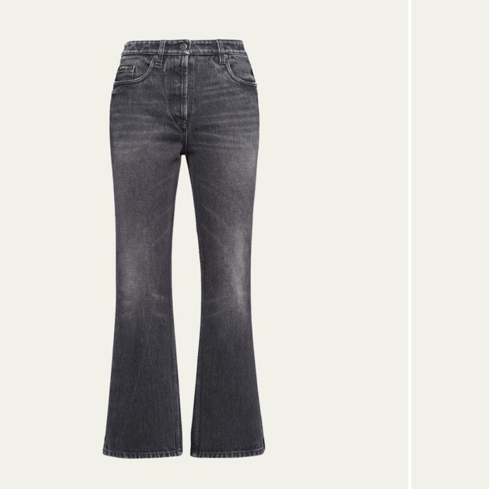 Prada Black Flared Women Jeans
